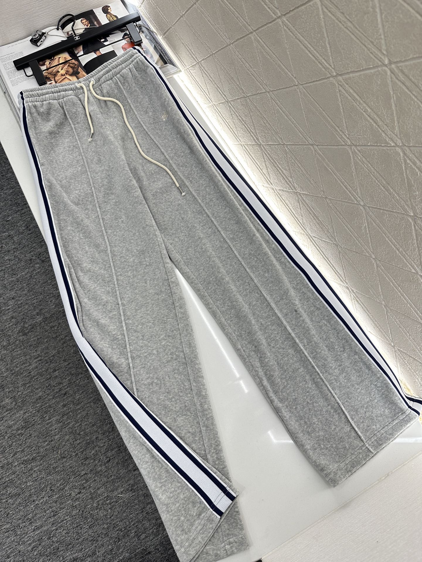 2025 Autumn New Zipper Jacket Trousers Set