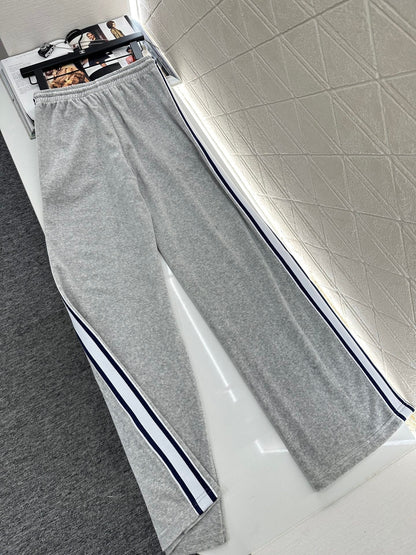 2025 Autumn New Zipper Jacket Trousers Set