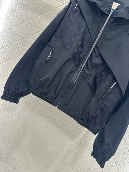 2025 Autumn New Hooded Jacquard Jacket