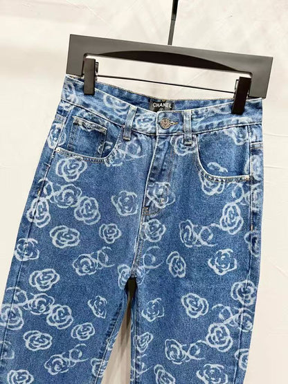 CH Classic Full Print Rose Jeans