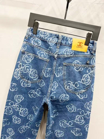 CH Classic Full Print Rose Jeans