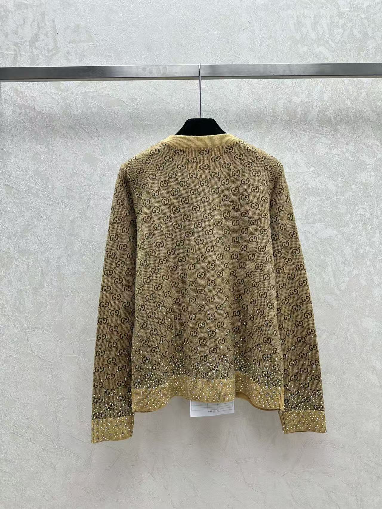 25 new gradient hot diamond knitwear