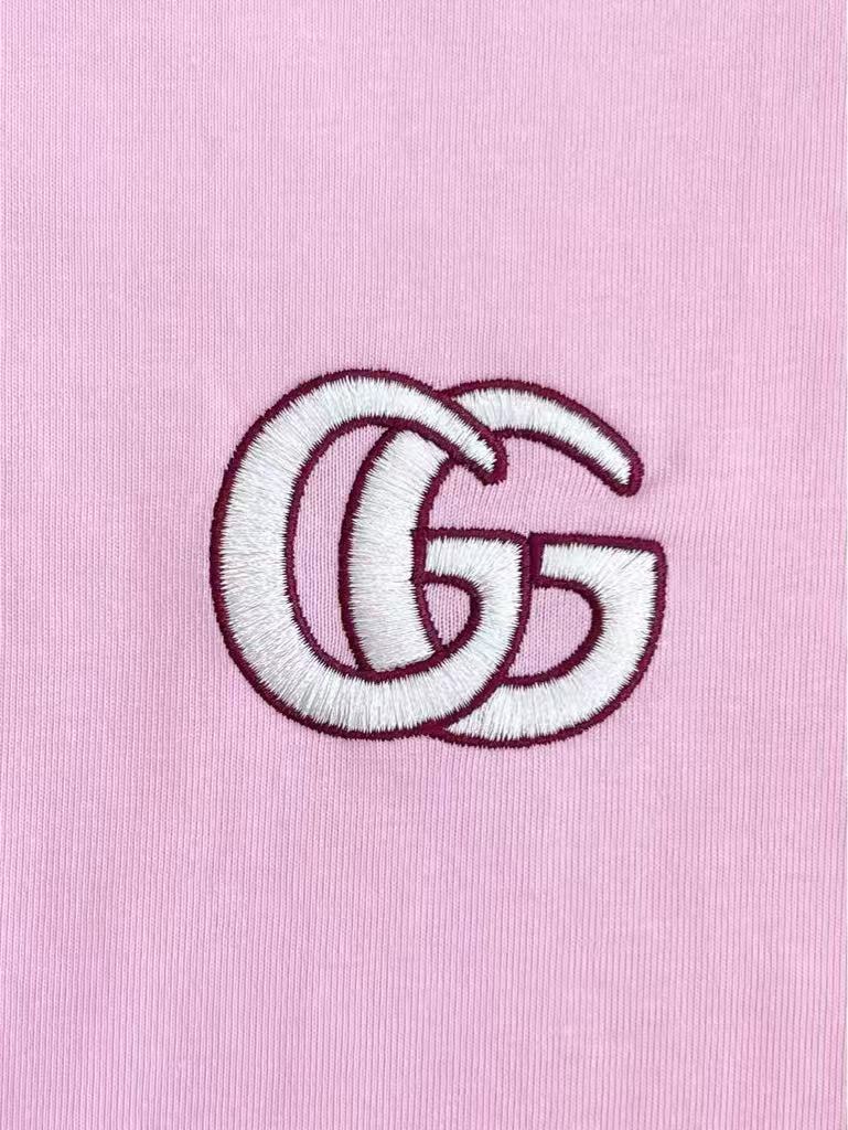 round neck embroidered t-shirt