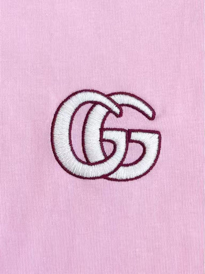 round neck embroidered t-shirt