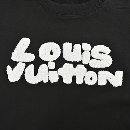 Towel embroidered letter short sleeves