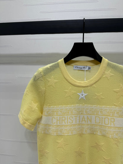 25 Colorblocked Logo Knit Short Sleeve