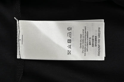 25ss neon logo printed short sleeved shirt