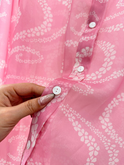 C 25 Printed Lapel Shirt