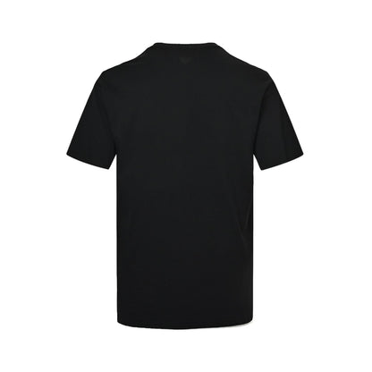 25ss Gradient letter logo printed short sleeved shirt