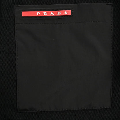 pocket embroidered short sleeves