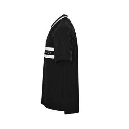 25ss Stripe Print Polo Short Sleeve