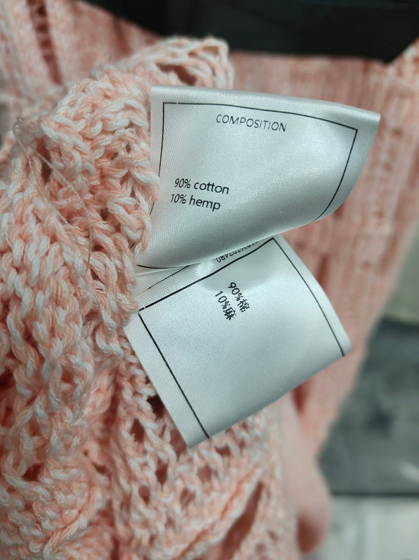 25 light pink knit cutout dress