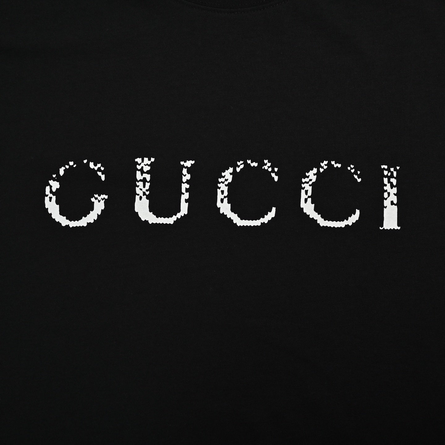 25ss Gradient letter logo printed short sleeved shirt