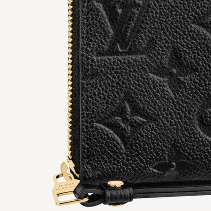 Zippy wallet long wallet 2-piece set deals Ref: M44937 + M61864(36 x 27 x 16 cm)