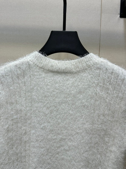 25 new Rhinestone Feather Knit Short Jacket