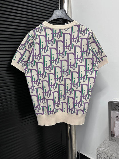 25 new Retro Monogram Jacquard Knit Tee