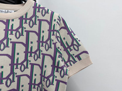 25 new Retro Monogram Jacquard Knit Tee