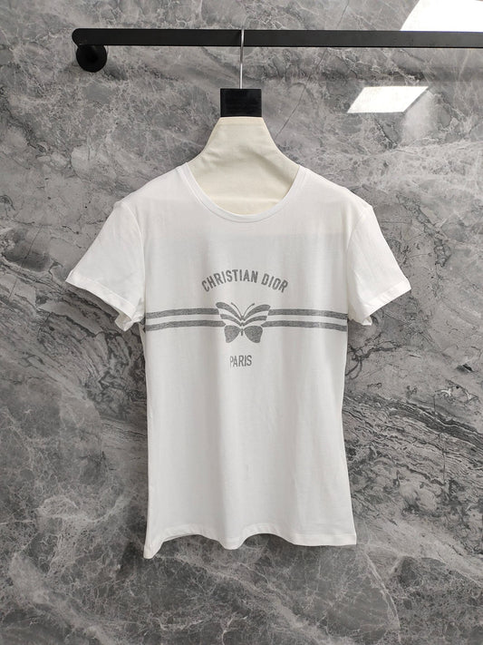 Butterfly Graphic Minimalist Tee