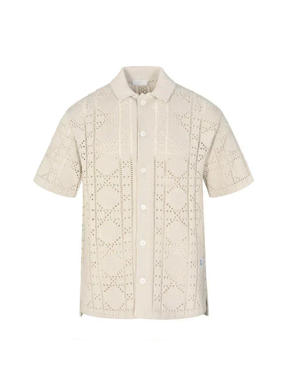 25ss knitted polo short sleeves