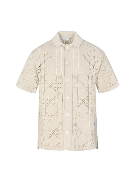 25ss knitted polo short sleeves