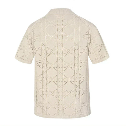 25ss knitted polo short sleeves