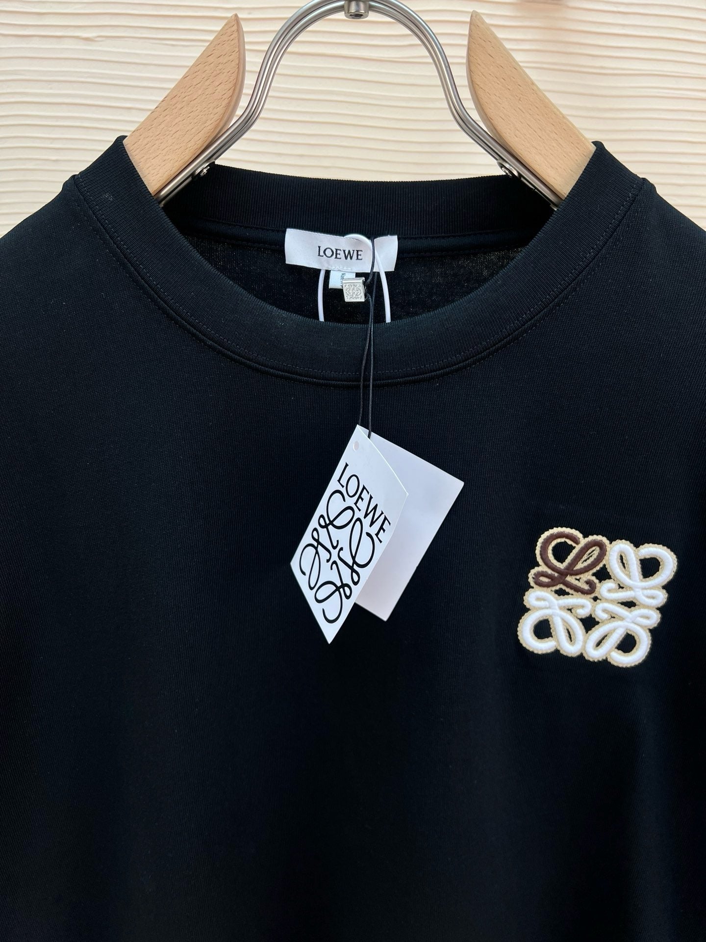 25SS towel embroidered logo T-shirt