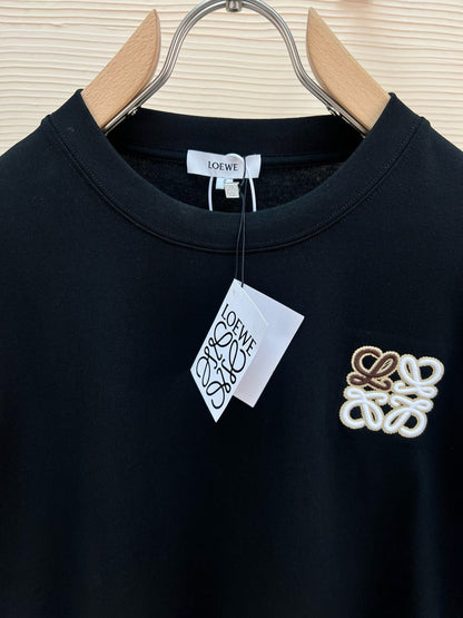 25SS towel embroidered logo T-shirt