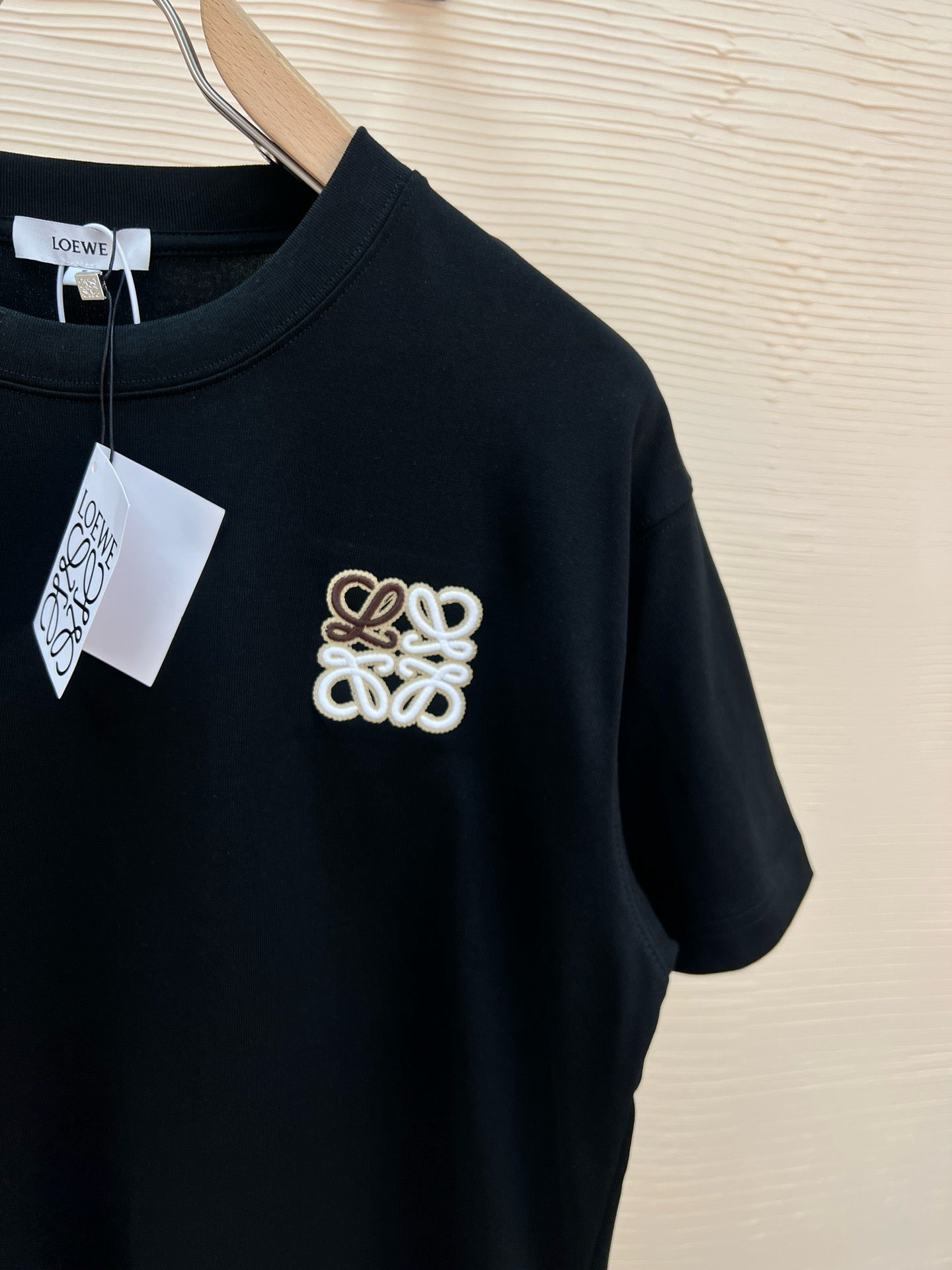 25SS towel embroidered logo T-shirt