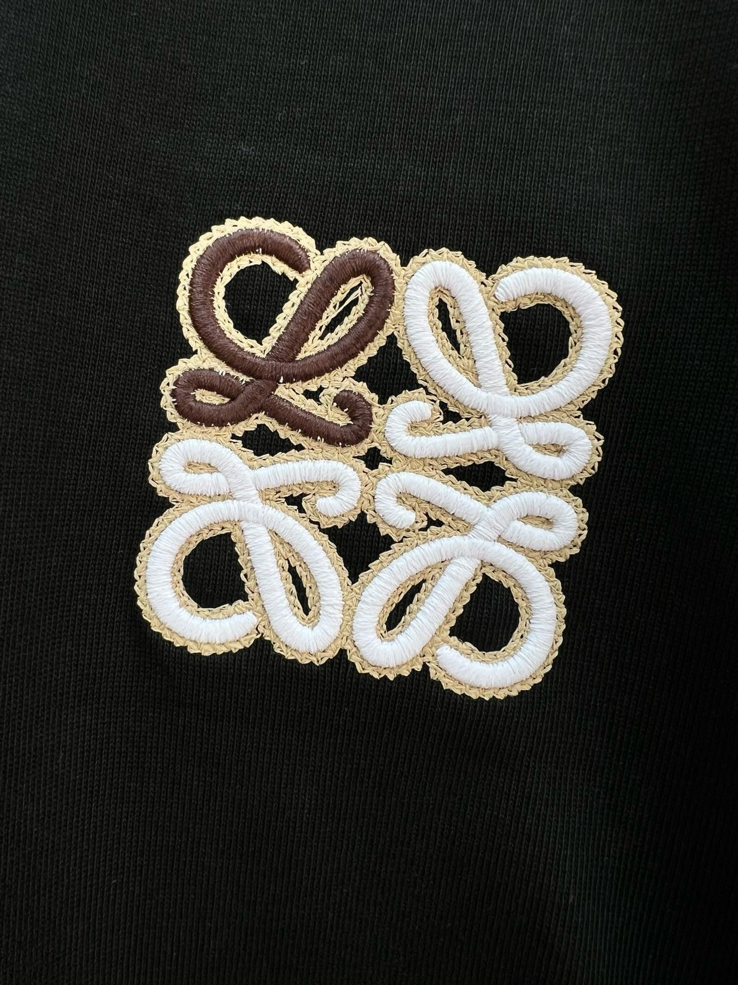 25SS towel embroidered logo T-shirt