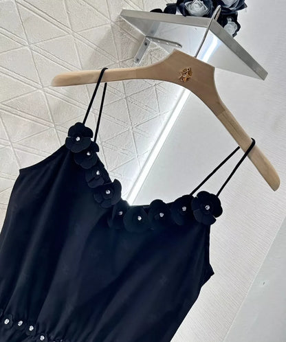 25 Summer new style Spaghetti strap camellia vest