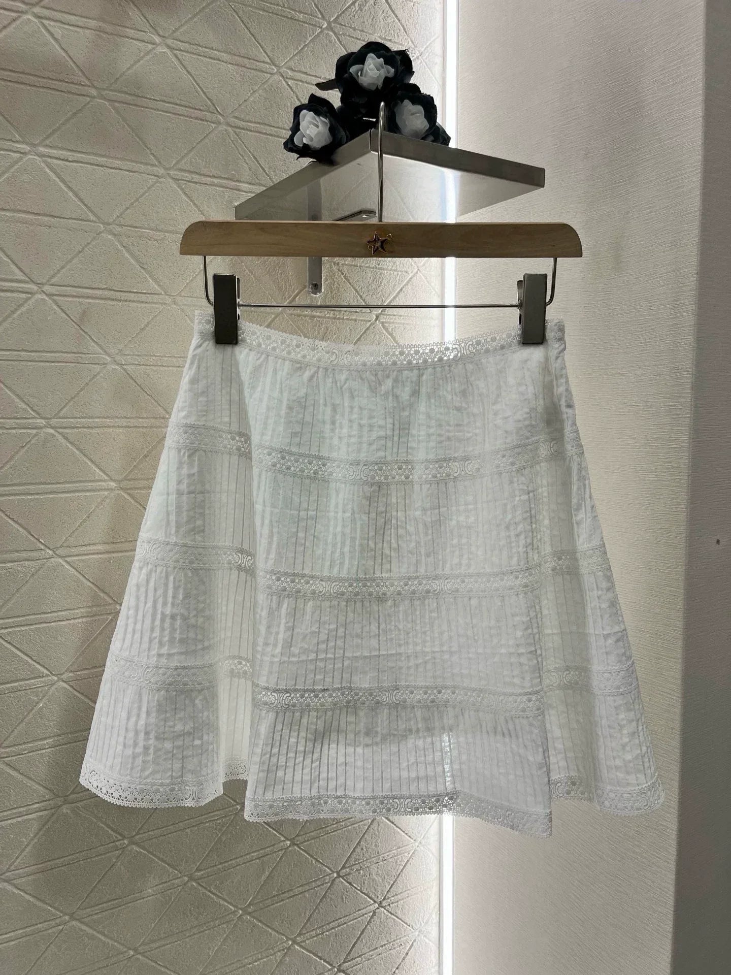 Ce 25 Heavy duty embroidered blouse and skirt set