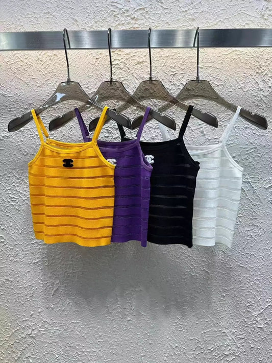 25ss New versatile basic knitted sling