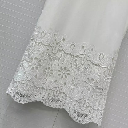 VA 25 New Vacation Style Sleeveless Little White Dresses