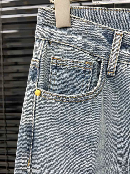 25 New Arrivals Straight-leg Pants High Waist Straight-leg Style