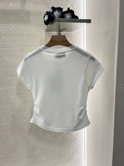 C 25 New Sling False Two Piece Knit Top