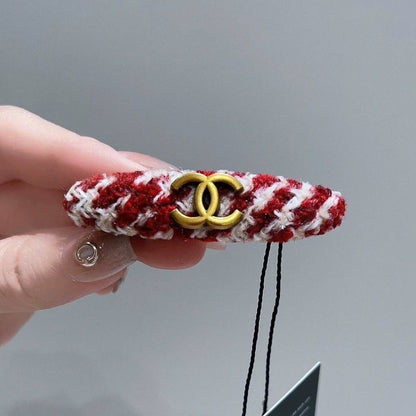 Red duckbill clip