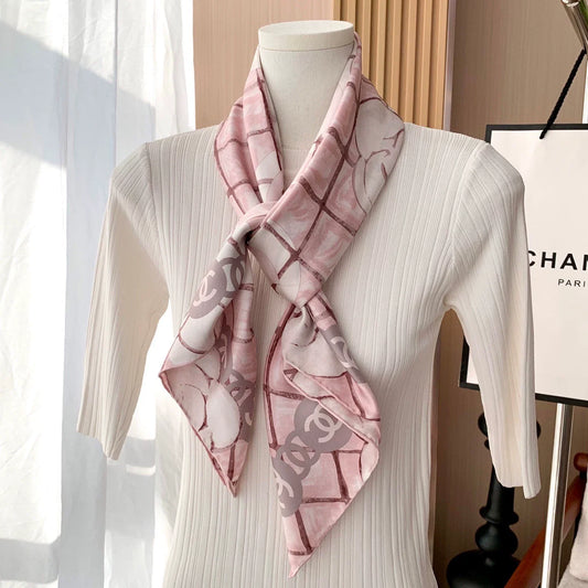 25 Camellia Pink Scarf