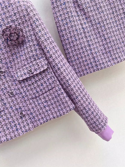 25 The latest early spring lady temperament suit