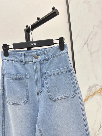 D 25 Spring/Summer New Denim Trousers