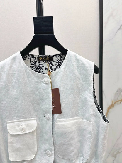 LOR 25 spring and summer new vest coat