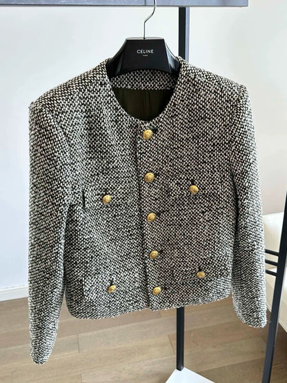 25 Spring New Tweed Hunting Jacket