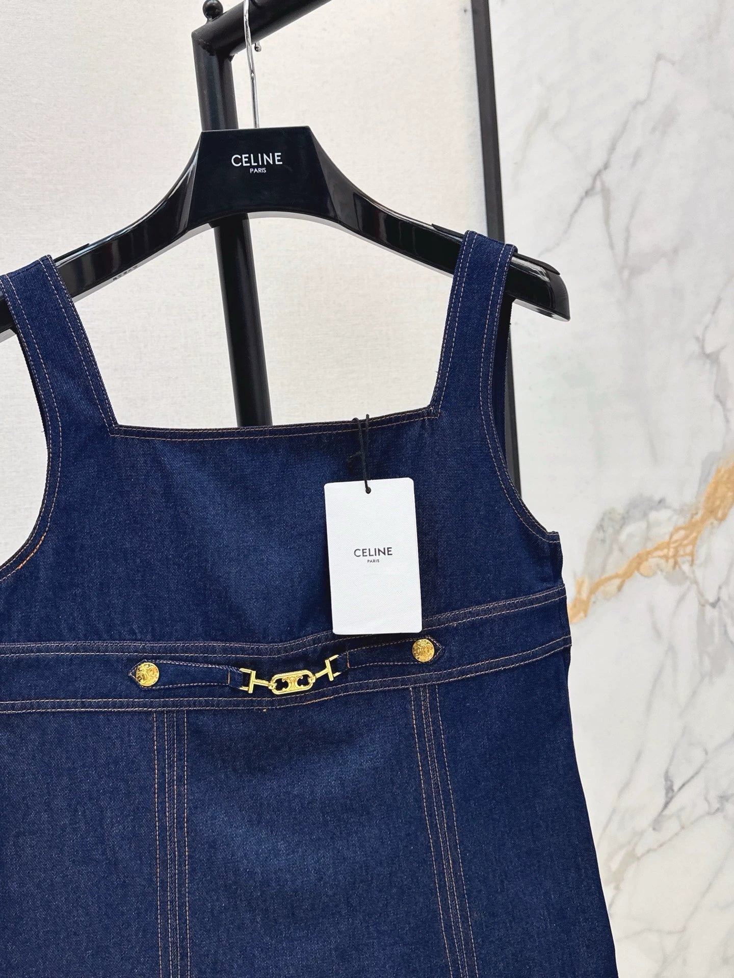 25 Spring/Summer New Denim Vest Dress