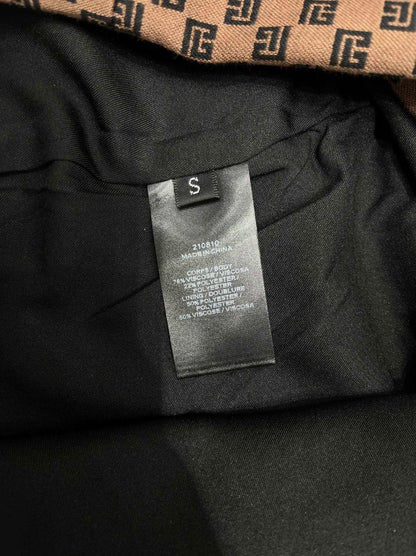 25 new jacquard buckle wool skirt