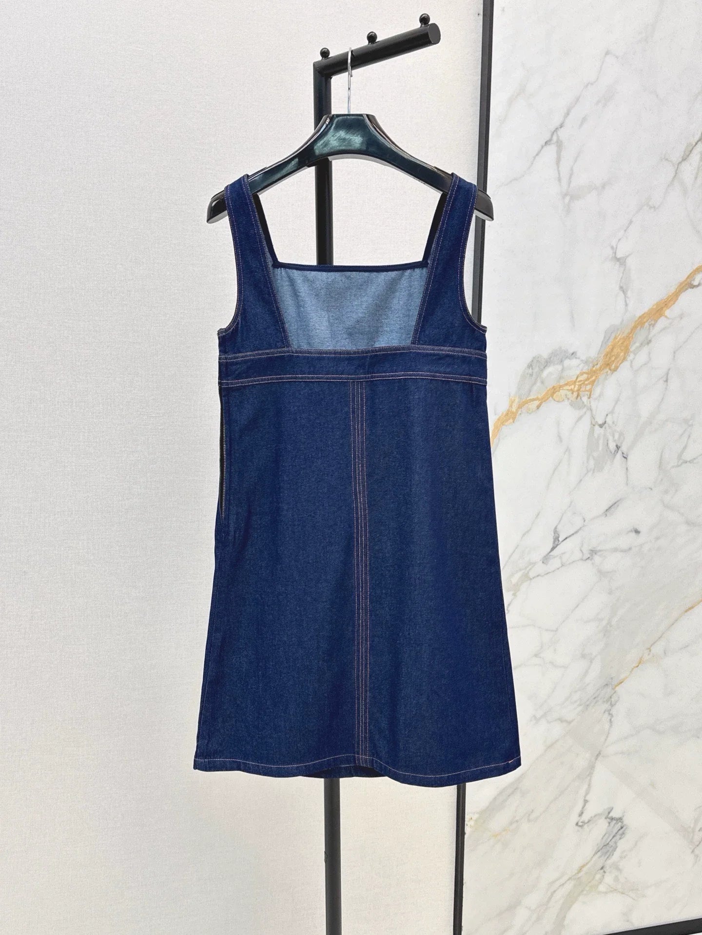 25 Spring/Summer New Denim Vest Dress