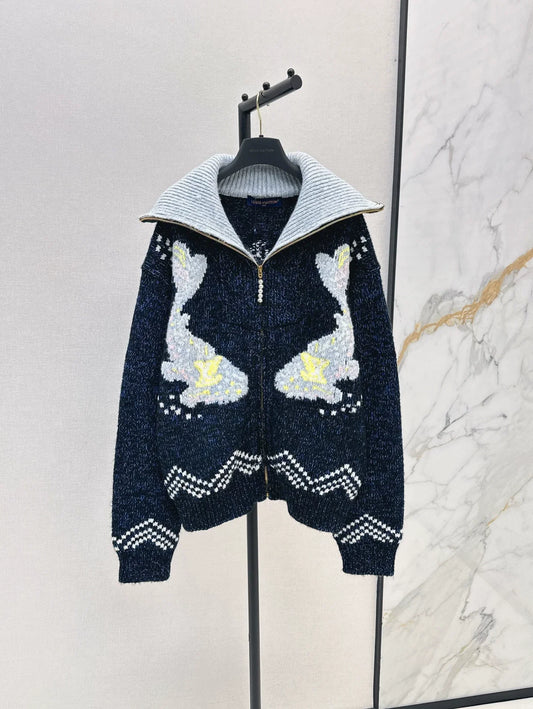 L 25 new cotton wool zipper jacket