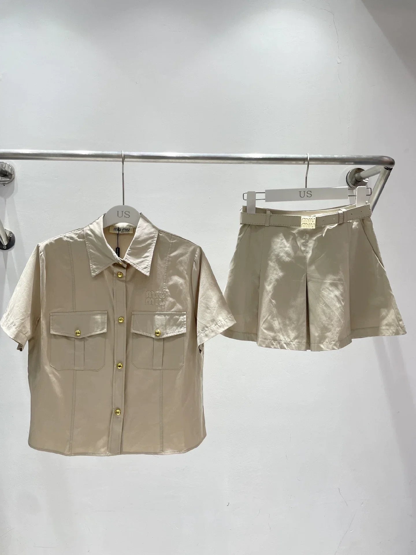 24SS new style work style short skirt suit