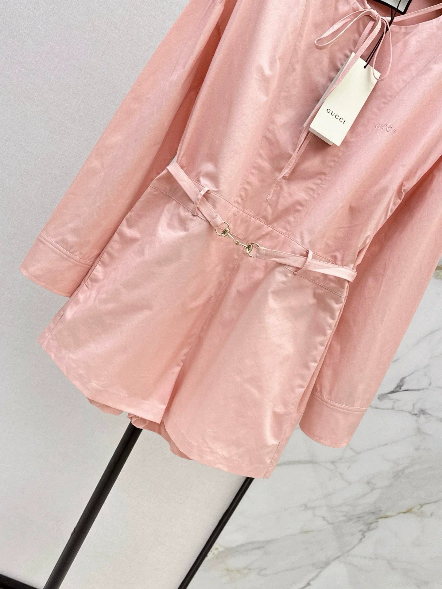 G Spring/Summer 25 New Peach Pink Shirt