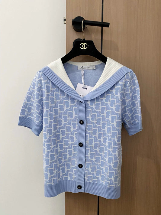 25 New Mitsubishi Tricolor Cardigan