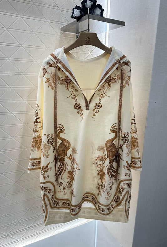 Z 25 New Hooded Silhouette Top and Pants Set