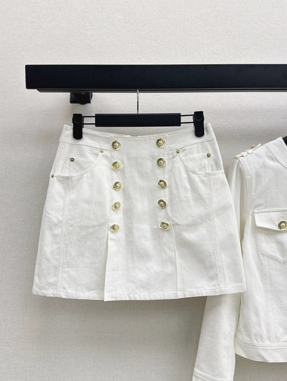 25 new denim white denim suits